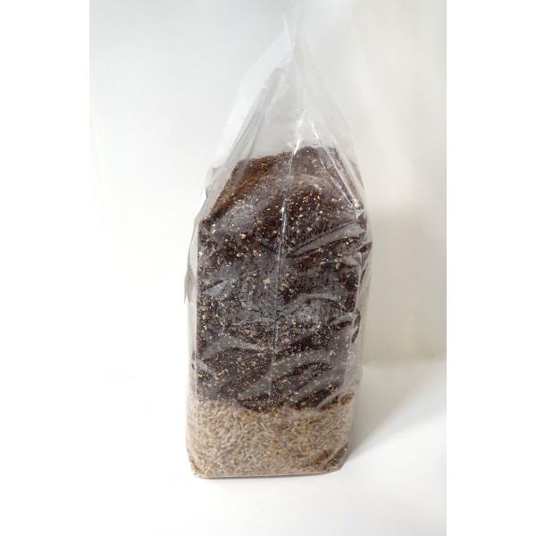 All in one Coco Coir+Vermiculite 1kg bag side view