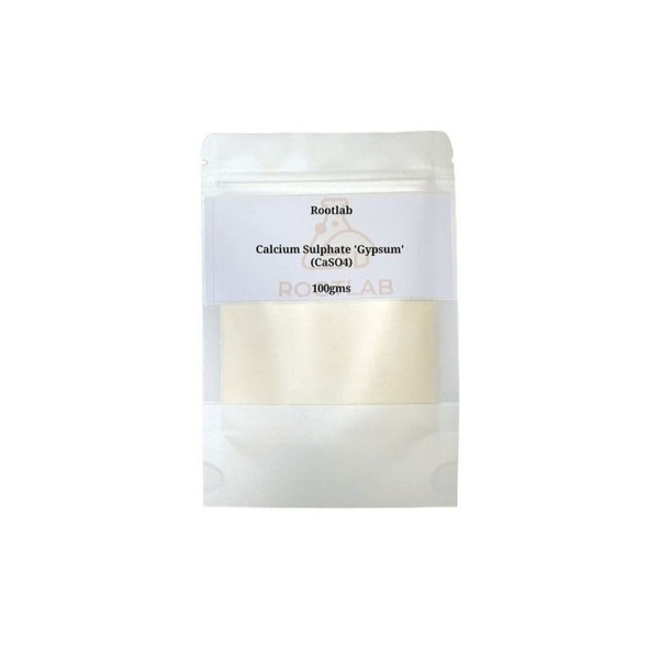 Calcium Sulphate CaSO4- Natural Gypsum coarse grade 100g