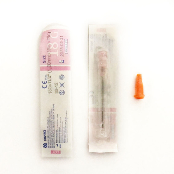 Hypodermic Needle and syringe Cap set