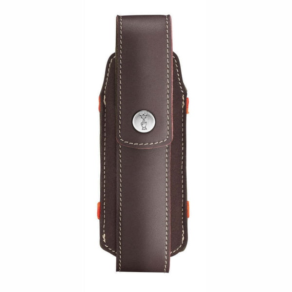 Opinel sheath outdoor Brown front view