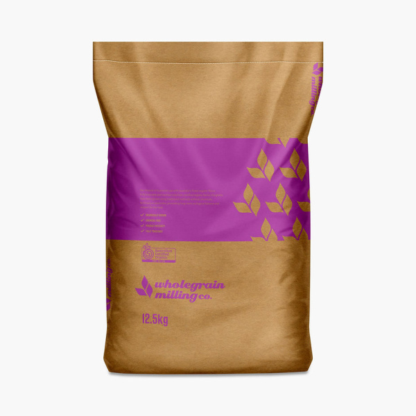 Rye grain bag 12.5 kg front view
