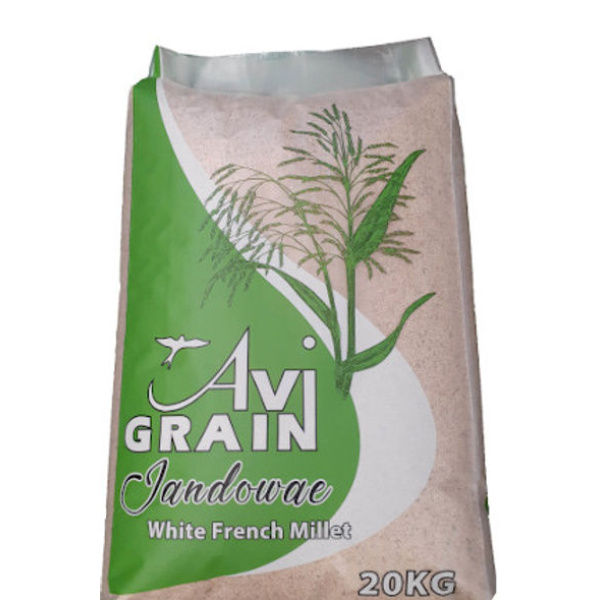 Millet grain bag 20 Kg front view