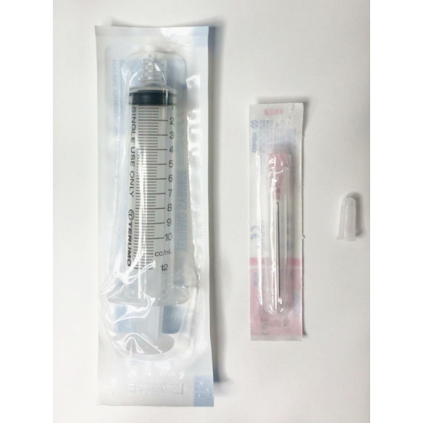 Syringes Luer lock 10ml or 20ml with Hypodermic Needle and syringe Cap set