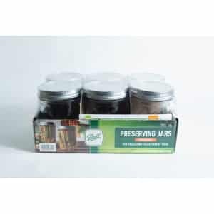 6 x Kerr Jar wide mouth 473 ml