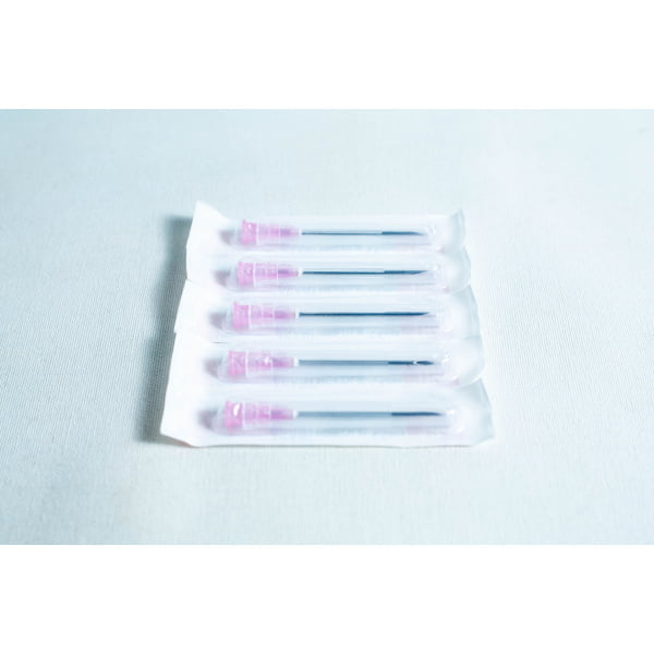 Agani Needles 18G sterile hypodermic 5 pcs