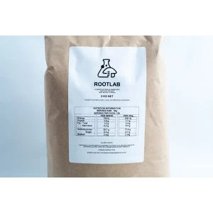 Brown Rice Flour 5kg Organic Food Grade to growth mushrooms front view