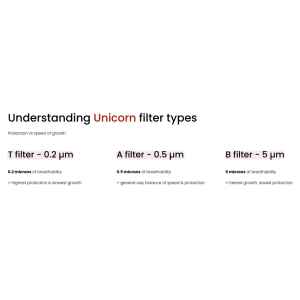 Filter types Unicorn