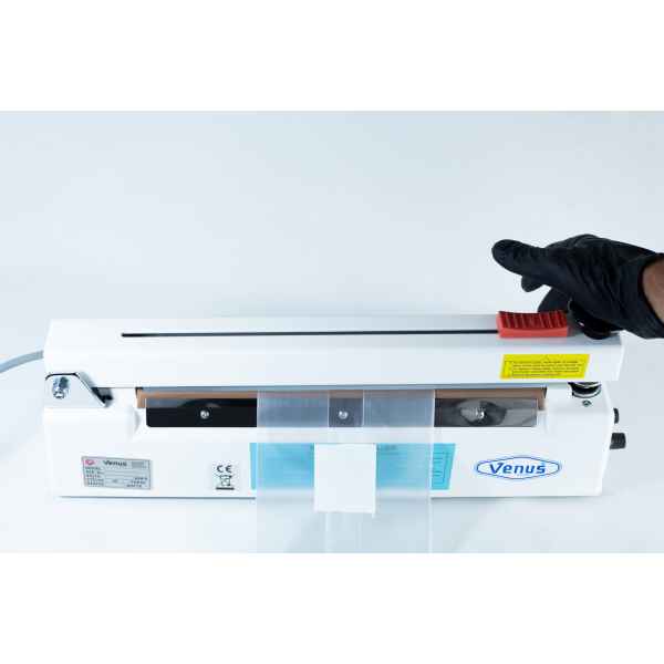 Heat Sealer 30cm Seal Width 5mm with cutter and Magnet front view