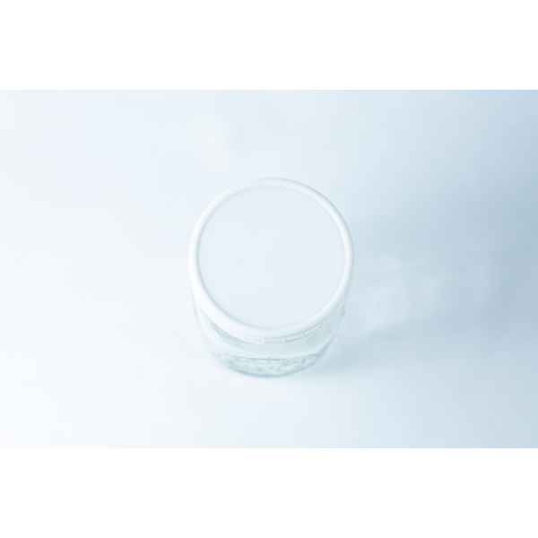 Mason Jar Lids | | Plain White Plastic Lids top view