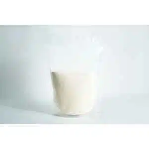 A clear resealable plastic pouch filled with white powder, labelled as Agar Mix MYAG Antibacterial Malt Extract Yeast, displayed against a plain white background.