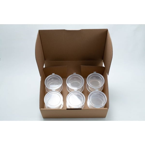 10x Pre-poured MEA agar container inside a box