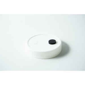 Mycology premade Mason Jar Lids white with inj port and air filter