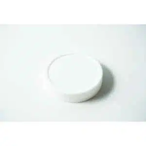 A Mason Jar Lid (wide mouth 86mm, plain white plastic) from “Mason Jar Lids” is shown on a plain white surface.