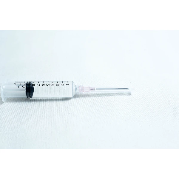 Syringe 10 ml with Needle 18G sterile hypodermic