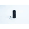 Angle grinder Log drill bit adapter stand front view