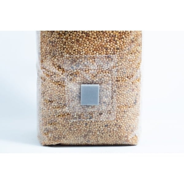 Injection Port Pre sterilised millet mushroom grain Bag 1Kg