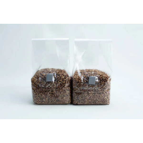 2x Rye Grain bag 500 gms front view