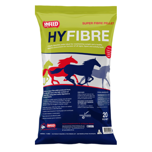 Hyfeed fibre soy hull pellets