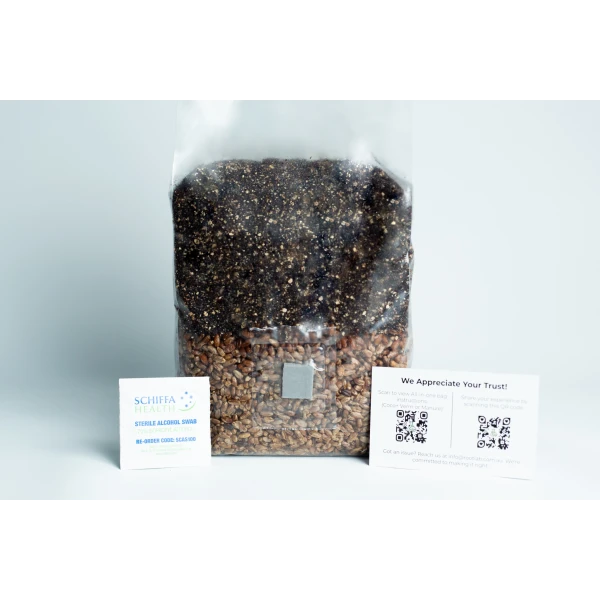 2 Kg Rye All in one Coco Coir+Vermiculite bag alcohol swaps