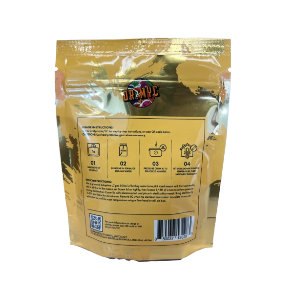 Adaptive Liquid Culture Premix - makes 990 10 mL syringes/21 pints of LC
