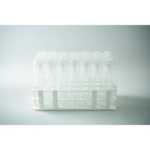 Plant Cell Vented Plant TC Test Tubes with rack 12pc