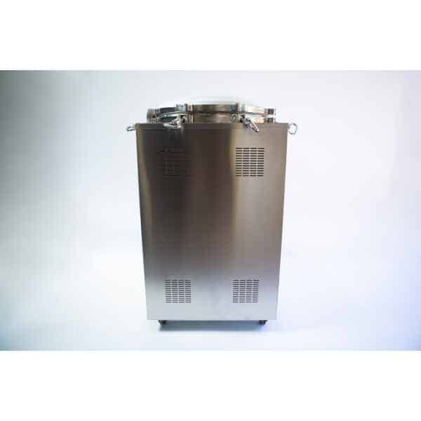 150l Vertical Autoclave with lid open