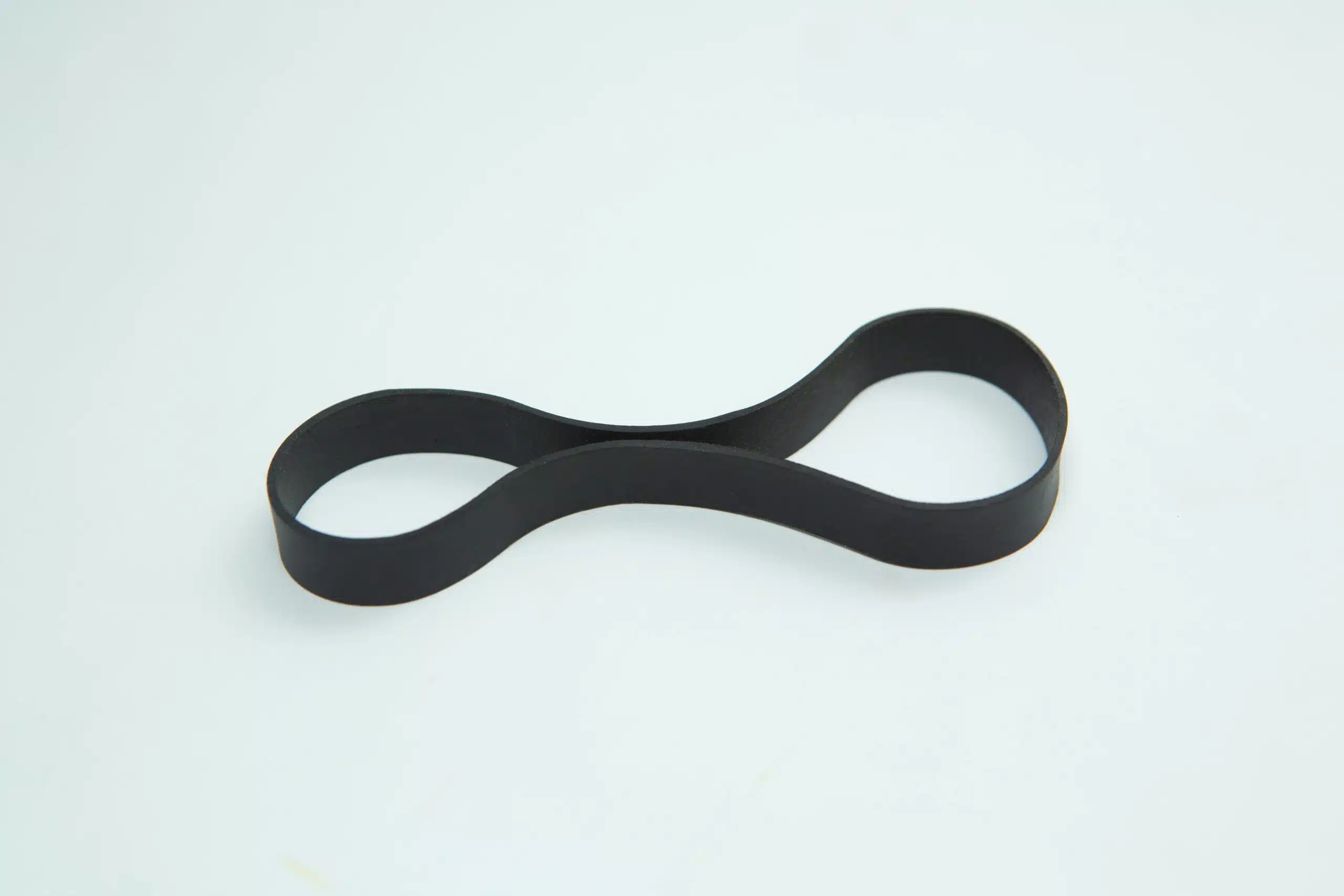 Fruiting Rubber Band for Mushroom growing 10pcs | Reusable 4 A Fruiting Rubber Band for Mushroom growing 10pcs | Reusable, shown twisted into a figure-of-eight shape on a white background.