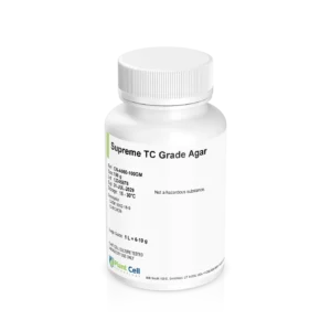 Home 14 Plant Cell Gesolgel-MTC-Gellan gum (Low Acyl) 100g comes in a white bottle labelled for laboratory or scientific use, featuring a low acyl formula.